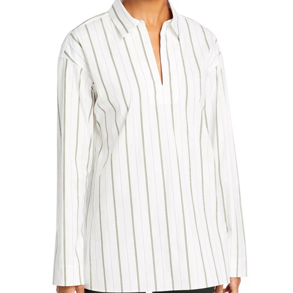 Lafayette 148 New York
Kirby Striped Shirt size S